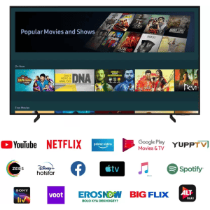 SAMSUNG Q60BAKL Smart Tizen TV | 55 inch | QA55Q60BAKLXL | QLED Ultra HD (4K) | Black