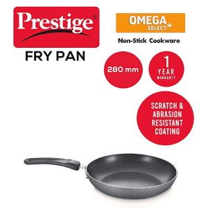 Prestige Aluminium Omega Select Plus Non-Stick Fry Pan | 28cm | Black