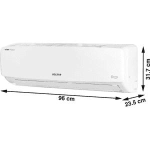 Voltas Vectra Elegant Split Inverter AC | 1 Ton | 123V | 3 Star |  White