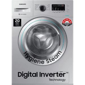 SAMSUNG WW66R22EK0S/TL Fully Automatic Front Load Washing Machine | 6.5 kg | Silver