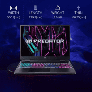 Acer Predator Neo Core i7 13th Gen | 16 GB/1 TB SSD/Windows 11 Home/6 GB Graphics | Gaming Laptop | 16 Inch | Obsidian Black