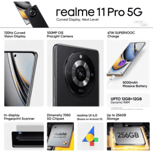 realme 11 Pro 5G | 8 GB / 256 GB | Astral Black
