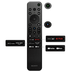 Sony Bravia | KD-43X75L | 108 cm (43 inch) | 4K Ultra HD Smart LED Google TV | Black