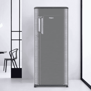 Whirlpool Direct Cool Single Door Refrigerator | 184 L | 3 Star | Lumina Steel | 72511 205 IMPC PRM
