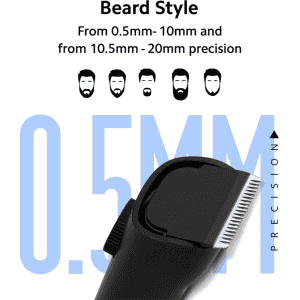 Mi by Xiaomi Beard Trimmer 2 C Trimmer | 90 min Runtime | 40 Length Settings | Black
