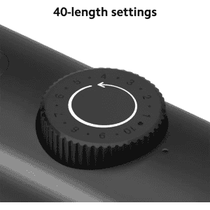 Mi by Xiaomi Beard Trimmer 2 C Trimmer | 90 min Runtime | 40 Length Settings | Black