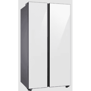 SAMSUNG 653 Litres 3 Star Auto Defrost Side by Side Refrigerator with Twin Cooling Plus | RS76CB811312HL | Clean White