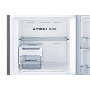 Samsung Convertible Freezer Double Door Refrigerator | 236 L | Elegant Inox | RT28C3732S8/HL