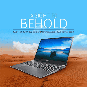Acer Aspire Lite 11th Gen Intel Core i3-1115G4 Premium Thin & Light Laptop | 8GB RAM/256GB SSD/Intel UHD Graphics/Win 11 Home | AL15-51| 15.6| Steel Grey