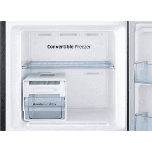 Samsung Digital Inverter Frost-Free Double Door Refrigerator | 236L | 3 Star | Convertible 3 In 1 | Luxe Black | RT28C3733BX/HL