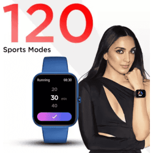 Fire-Boltt Wonder | Bluetooth Calling Smart Watch | Blue Strap