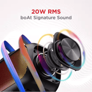 BOAT STONE SYMPHONY | BLUETOOTH SPEAKER | Midnight Black