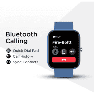 Fire-Boltt Wonder | Bluetooth Calling Smart Watch | Blue Strap