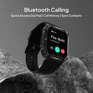 Fire-Boltt Combat Smart Watch | BSW130 | Black