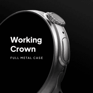 Fire-Boltt Cyclone Smartwatch | 1.6'' | Black Strap | BSW124