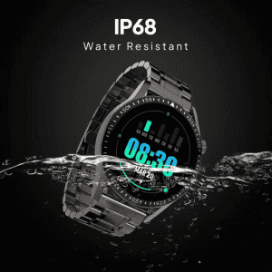 Fire-Boltt Ultimate Stainless Steel Luxury Smartwatch, Bluetooth Calling | 1.39" | Black Metal