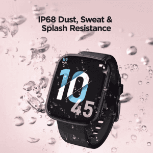 boAt Wave Play | Vivid Smartwatch | 1.69” | Active Black Strap