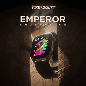 Fire-Boltt Emperor Bluetooth Calling Smartwatch | 1.96" | Black