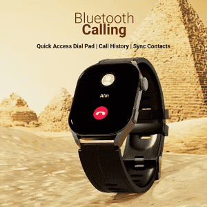 Fire-Boltt Emperor Bluetooth Calling Smartwatch | 1.96" | Black