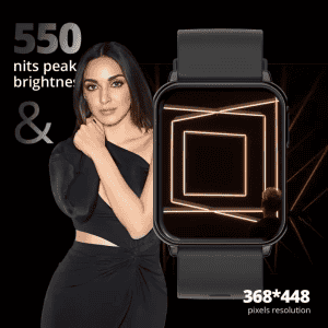 Fire-Boltt Hulk  Amoled Bluetooth Calling Smartwatch | 1.78 inch | Black Strap