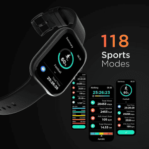 Fireboltt Fighter BSW122 Smart Watch | Black