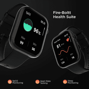 Fireboltt Fighter BSW122 Smart Watch | Black