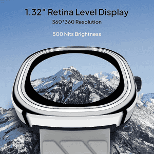 Fire-Boltt Collide Display Smartwatch, Bluetooth Calling | 1.32" | Grey