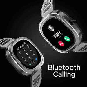 Fire-Boltt Collide Display Smartwatch, Bluetooth Calling | 1.32" | Grey , Black