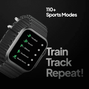 Fire-Boltt Edge AMOLED Bluetooth Calling Smart Watch | 1.78" | Grey