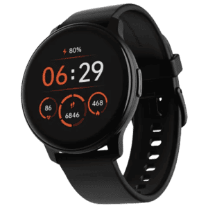 boAt Lunar Call Smartwatch with Bluetooth Calling | 32.5mm  | Active Black Strap