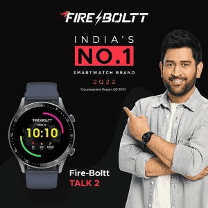 Fire-Boltt Smartwatch Brand Talk 2 Bluetooth Calling Smartwatch | Navy Blue