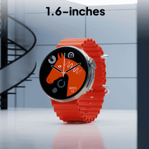 Fire-Boltt Cyclone Smartwatch | 1.6'' | Orange Strap