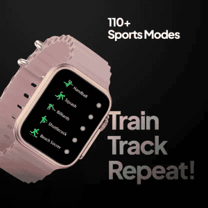 Fire-Boltt Edge AMOLED Bluetooth Calling Smart Watch | 1.78" | Rose Gold