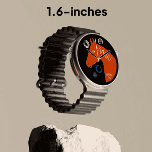 Fire-Boltt Cyclone Smartwatch | 1.6'' | Silver Black | BSW124
