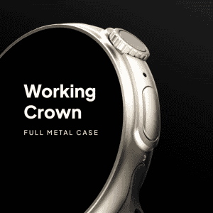 Fire-Boltt Cyclone Smartwatch | 1.6'' | Silver Black | BSW124