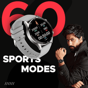 Fire-Boltt Smartwatch Brand Talk 2 Bluetooth Calling Smartwatch | Silver Grey