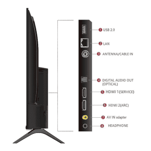 TCL | 32S5403AF | 80 cm (32 inches) | Bezel-Less S Series FHD Smart Android LED TV  | Black