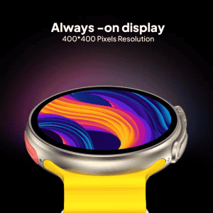 Fire-Boltt Cyclone Smartwatch | 1.6'' | Yellow Strap