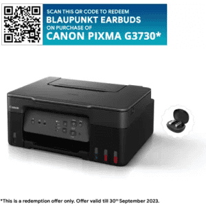 Canon PIXMA G2730 Multifunction Refillable Ink Tank Printer | with small Ink Bottles | Black