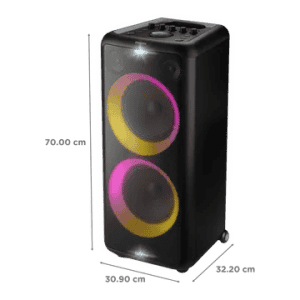 PHILIPS Bluetooth Party Speaker | Black | TAX5206/94