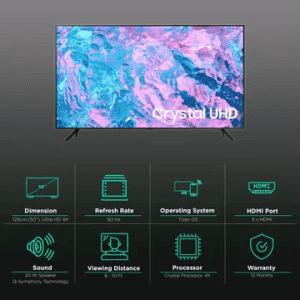 Samsung 127 cm  | 50 inch UHD Smart LED TV 50CU7700