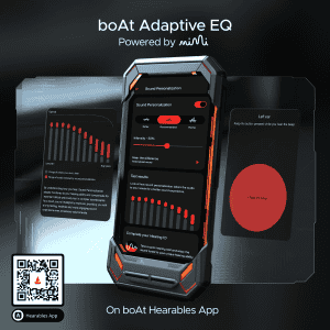 boAt  Airdopes Flex 454 ANC TWS Earbuds with Smart Features | 60HRS Playback Quad Mics ENx Tech | Zinc White