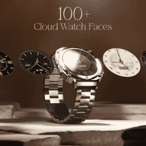 boAt Enigma X500 Smartwatch with Bluetooth Calling | AMOLED Display | IP68 Sweat Resistant | Classic Silver