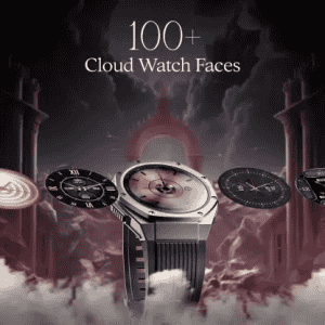 boAt Enigma X600 Smartwatch with Bluetooth Calling | AMOLED Display | IP68 Water Resistant | Jet Black Strap