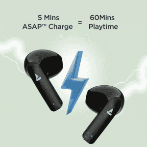 boAt Airdopes 100 Bluetooth Headset | Opal Black