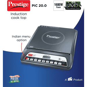 Prestige PIC 20.0 Induction Cooktop | 1600 W | Black