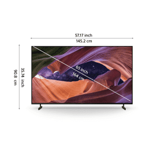 Sony Bravia Smart LED Google TV | KD-65X82L | 165 cm (65 Inch) | 4K Ultra HD | Black
