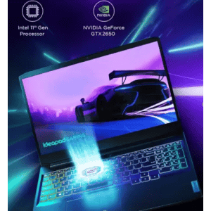 Lenovo IdeaPad Gaming 3 Intel Core i5 11th Gen 11320H  | 8 GB | 512 GB SSD | RTX 2050 | Windows 11 Home | Shadow Black