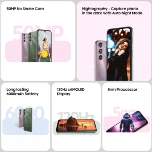SAMSUNG Galaxy F34 5G | 6 GB / 128 GB | Electric Black