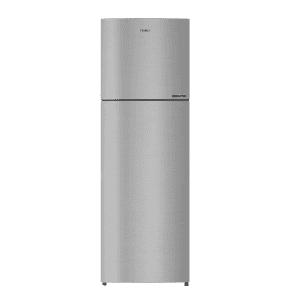 Haier 268 Litres 2 Star Frost Free Double Door Convertible Refrigerator with Turbo Icing | HRF-3182BIS-P | Inox Steel
